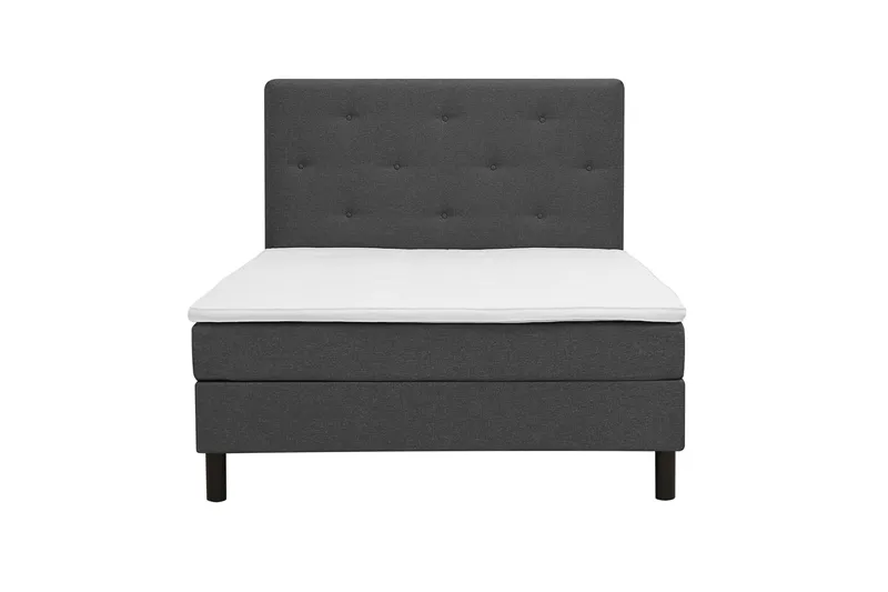 Dream Komplett Sängpaket 140 cm - Mörkgrå - Products - Möbler - Säng - Kontinentalsäng