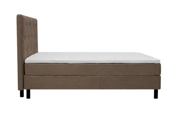 Dream Komplett Sängpaket 150x200 cm Assymetriska knappar - Brun - Products - Möbler - Säng - Kontinentalsäng