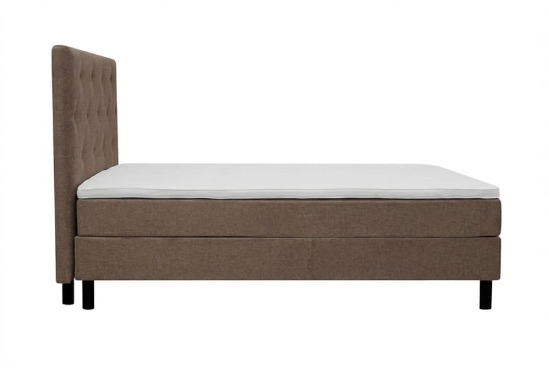 Dream Komplett Sängpaket 150x200 cm Assymetriska knappar - Brun - Products - Möbler - Säng - Kontinentalsäng