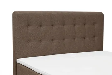 Dream Komplett Sängpaket 150x200 cm Knappar - Brun - Products - Möbler - Säng - Kontinentalsäng