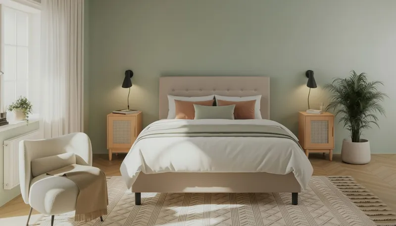 Dream Komplett Sängpaket 160x200 cm Knappar - Beige - Products - Möbler - Säng - Kontinentalsäng