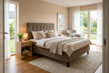 Dream Komplett Sängpaket 160x200 cm Knappar - Brun - Products - Möbler - Säng - Kontinentalsäng