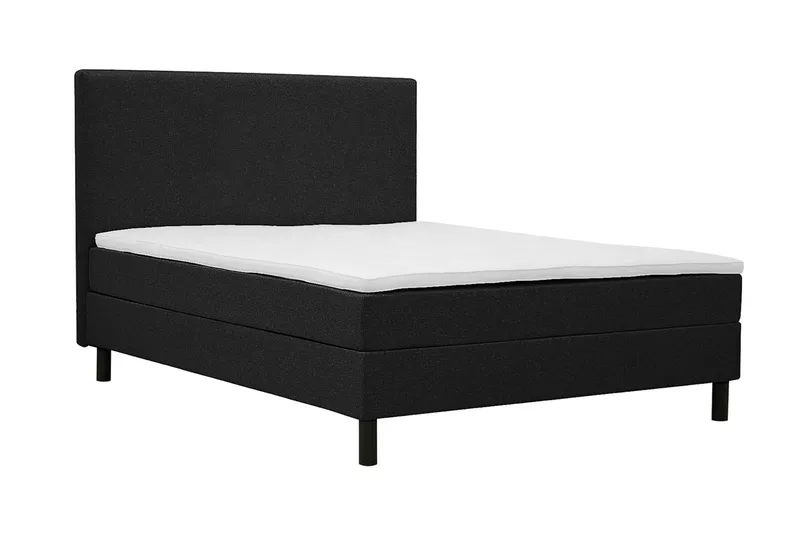 Dream Komplett Sängpaket 160x200 cm Slät Sänggavel - Svart - Products - Möbler - Säng - Komplett sängpaket