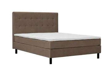 Dream Komplett Sängpaket 180x200 cm Knappar - Brun - Products - Möbler - Säng - Kontinentalsäng