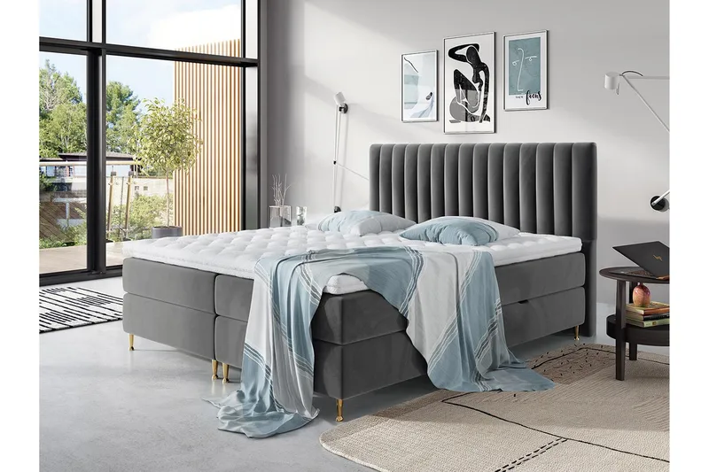 Elegantina Kontinentalsäng 160x200 cm - Products - Möbler - Säng - Säng med förvaring