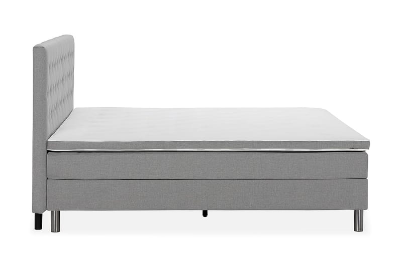 Ella Familjesäng 240x200  cm - (+Fler val) Ljusgrå - Products - Möbler - Säng - Kontinentalsäng
