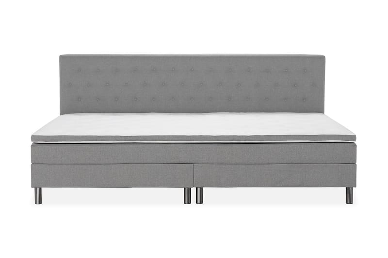 Ella Familjesäng 280x200  cm - (+Fler val) Ljusgrå - Products - Möbler - Säng - Kontinentalsäng