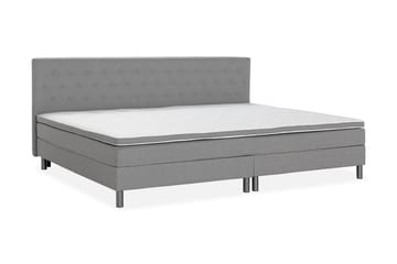 Ella Familjesäng 280x200  cm - (+Fler val) Ljusgrå - Products - Möbler - Säng - Kontinentalsäng