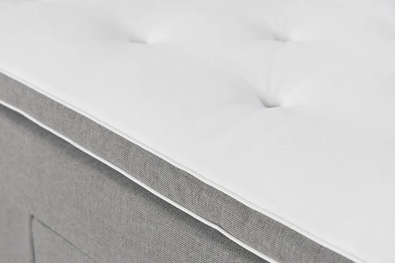 Ella Familjesäng 280x210  cm - (+Fler val) Ljusgrå - Products - Möbler - Säng - Kontinentalsäng