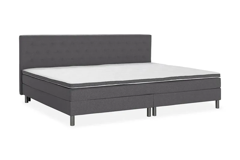 Ella Familjesäng 280x210  cm - (+Fler val) Mörkgrå - Products - Möbler - Säng - Kontinentalsäng
