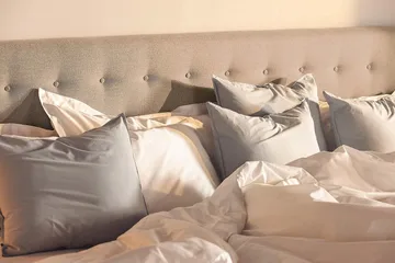 Ella Familjesäng 280x210  cm - (+Fler val) Mullvad - Products - Möbler - Säng - Kontinentalsäng