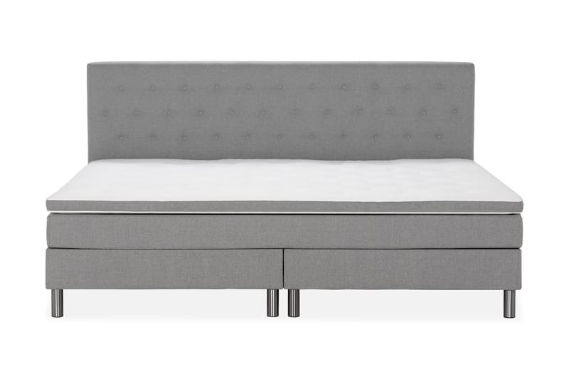 Ella Familjesäng Sängpaket 240x210  cm - (+Fler val) Ljusgrå - Products - Möbler - Säng - Kontinentalsäng