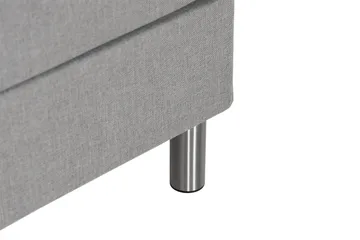 Ella Familjesäng Sängpaket 240x210  cm - (+Fler val) Ljusgrå - Products - Möbler - Säng - Kontinentalsäng