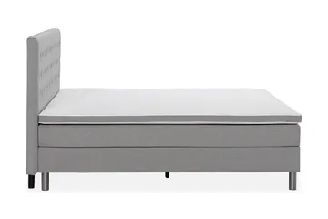 Ella Familjesäng Sängpaket 240x210  cm - (+Fler val) Ljusgrå - Products - Möbler - Säng - Kontinentalsäng