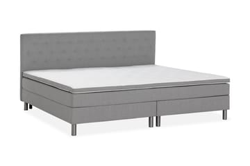 Ella Familjesäng Sängpaket 240x210  cm - (+Fler val) Ljusgrå - Products - Möbler - Säng - Kontinentalsäng