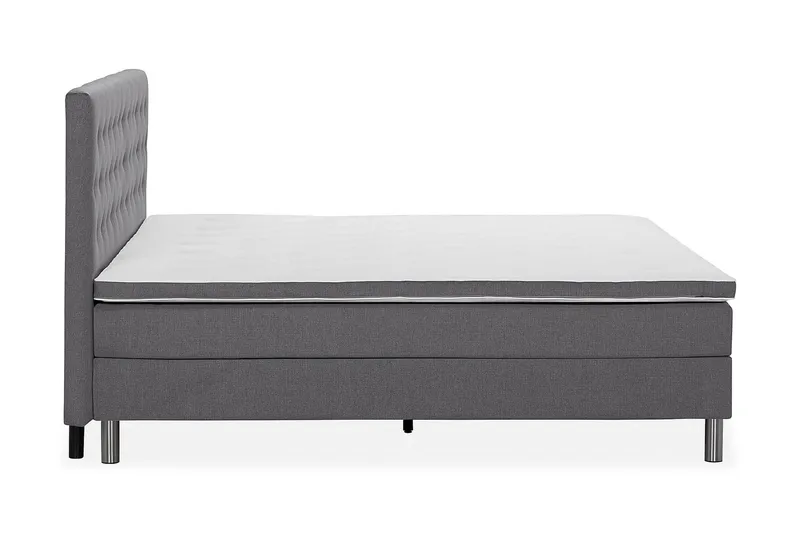 Ella Familjesäng Sängpaket 240x210  cm - (+Fler val) Mörkgrå - Products - Möbler - Säng - Kontinentalsäng
