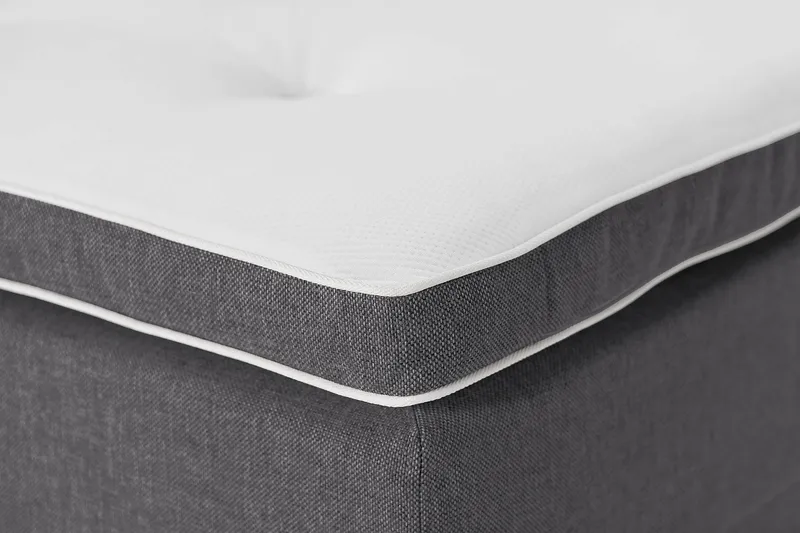 Ella Familjesäng Sängpaket 240x210  cm - (+Fler val) Mörkgrå - Products - Möbler - Säng - Kontinentalsäng