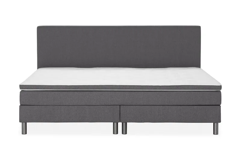 Ella Familjesäng Sängpaket 240x210  cm - (+Fler val) Mörkgrå - Products - Möbler - Säng - Kontinentalsäng