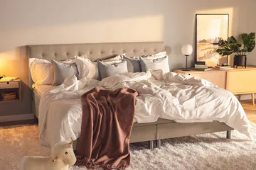 Ella Familjesäng Sängpaket 240x210  cm - (+Fler val) Mullvad - Products - Möbler - Säng - Kontinentalsäng