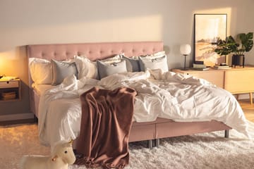 Ella Familjesäng Sängpaket 240x210  cm - (+Fler val) Rosa - Products - Möbler - Säng - Kontinentalsäng