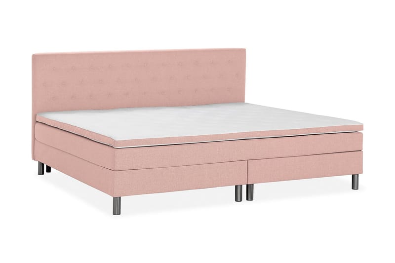 Ella Familjesäng Sängpaket 240x210  cm - (+Fler val) Rosa - Products - Möbler - Säng - Kontinentalsäng