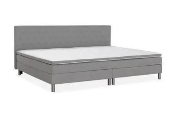 Ella Familjesäng Sängpaket 280x200  cm - (+Fler val) Ljusgrå - Products - Möbler - Säng - Kontinentalsäng