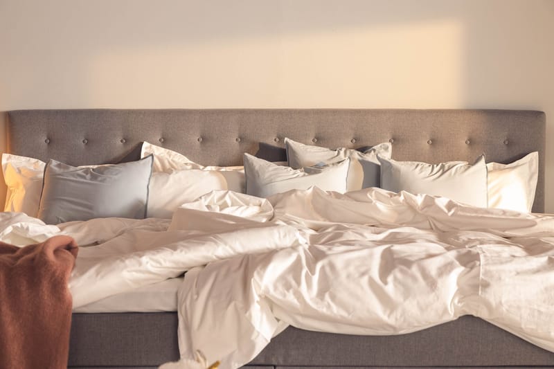 Ella Familjesäng Sängpaket 280x200  cm - (+Fler val) Ljusgrå - Products - Möbler - Säng - Kontinentalsäng