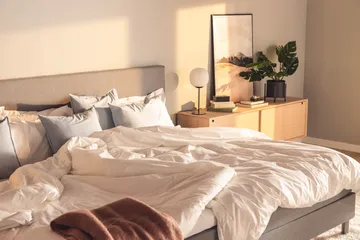Ella Familjesäng Sängpaket 280x200  cm - (+Fler val) Ljusgrå - Products - Möbler - Säng - Kontinentalsäng