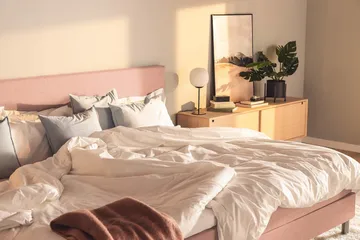 Ella Familjesäng Sängpaket 280x200  cm - (+Fler val) Rosa - Products - Möbler - Säng - Kontinentalsäng