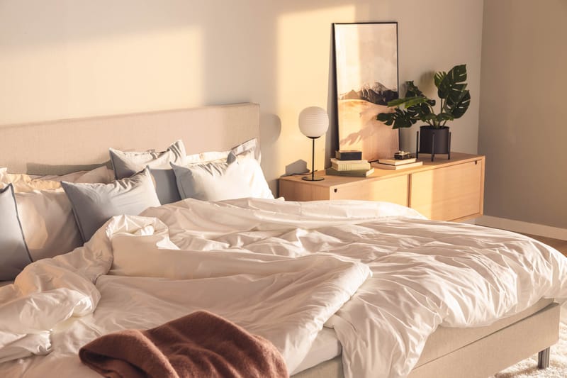 Ella Familjesäng Sängpaket 280x210  cm - (+Fler val) Beige - Products - Möbler - Säng - Kontinentalsäng