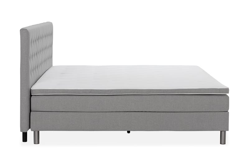 Ella Familjesäng Sängpaket 280x210  cm - (+Fler val) Ljusgrå - Products - Möbler - Säng - Kontinentalsäng