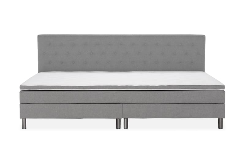 Ella Familjesäng Sängpaket 280x210  cm - (+Fler val) Ljusgrå - Products - Möbler - Säng - Kontinentalsäng