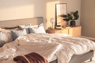 Ella Familjesäng Sängpaket 280x210  cm - (+Fler val) Ljusgrå - Products - Möbler - Säng - Kontinentalsäng