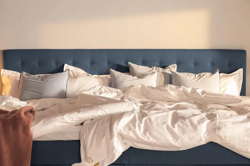 Ella Familjesäng Sängpaket 280x210  cm - (+Fler val) Mörkblå - Products - Möbler - Säng - Kontinentalsäng