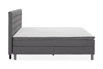 Ella Familjesäng Sängpaket 280x210  cm - (+Fler val) Mörkgrå - Products - Möbler - Säng - Kontinentalsäng