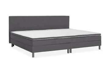 Ella Familjesäng Sängpaket 280x210  cm - (+Fler val) Mörkgrå - Products - Möbler - Säng - Kontinentalsäng