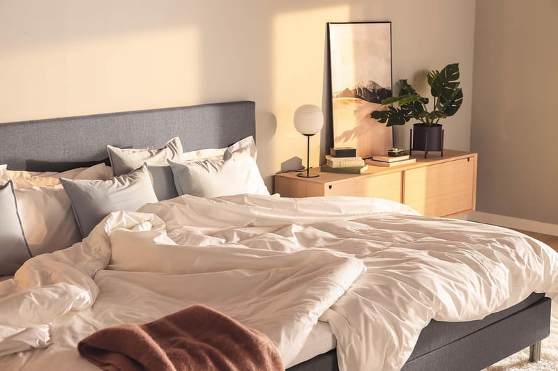 Ella Familjesäng Sängpaket 280x210  cm - (+Fler val) Mörkgrå - Products - Möbler - Säng - Kontinentalsäng