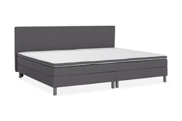 Ella Familjesäng Sängpaket 280x210  cm - (+Fler val) Mörkgrå - Products - Möbler - Säng - Kontinentalsäng