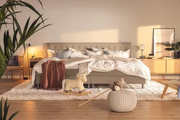 Ella Familjesäng Sängpaket 280x210  cm - (+Fler val) Mullvad - Products - Möbler - Säng - Kontinentalsäng