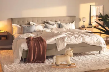 Ella Familjesäng Sängpaket 280x210  cm - (+Fler val) Mullvad - Products - Möbler - Säng - Kontinentalsäng