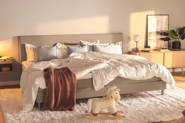 Ella Familjesäng Sängpaket 280x210  cm - (+Fler val) Mullvad - Products - Möbler - Säng - Kontinentalsäng