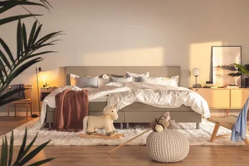 Ella Familjesäng Sängpaket 280x210  cm - (+Fler val) Mullvad - Products - Möbler - Säng - Kontinentalsäng