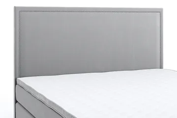 Faylor Lyx Velvet 180x200 cm - Ljusgrå - Products - Möbler - Säng - Kontinentalsäng