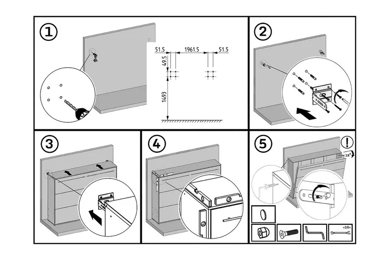 Concept Pro Sängskåp 237x104x217 cm Wilson & Wood Vit - Products - Möbler - Säng - Gästsäng & extrasäng - Sängskåp