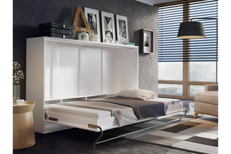 Rauk Sängskåp 215x46 cm - Grå - Products - Möbler - Säng - Gästsäng & extrasäng - Sängskåp