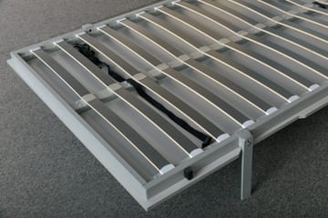 Sängskåp grå - 120x200 cm - Compact living - Grå matt - Products - Möbler - Säng - Gästsäng & extrasäng - Utdragssäng