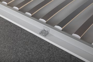 Sängskåp grå - 140x200 cm - Compact living - Grå matt - Products - Möbler - Säng - Gästsäng & extrasäng - Utdragssäng