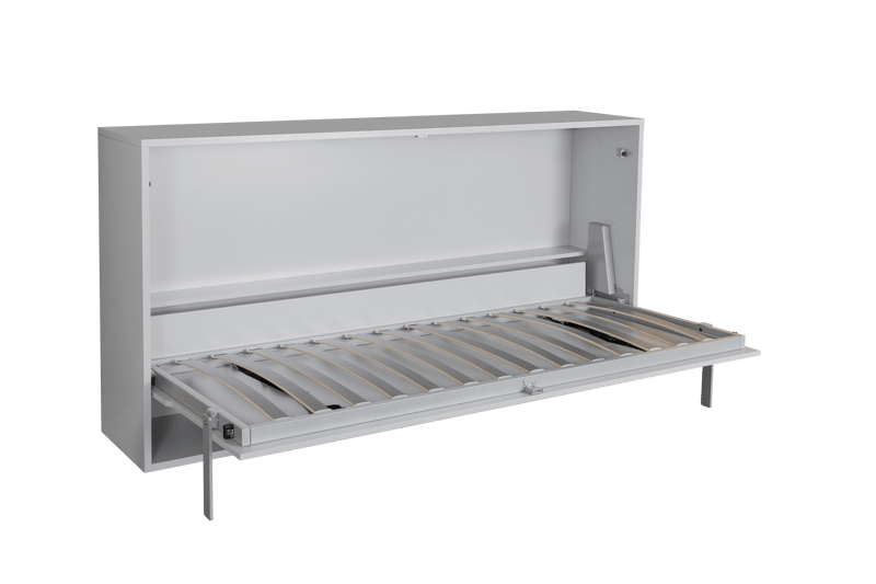 Sängskåp grå - 90x200 cm - Compact living - Grå matt - Products - Möbler - Säng - Gästsäng & extrasäng - Utdragssäng