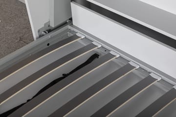 Sängskåp grå - 90x200 cm - Compact living - Grå matt - Products - Möbler - Säng - Gästsäng & extrasäng - Utdragssäng