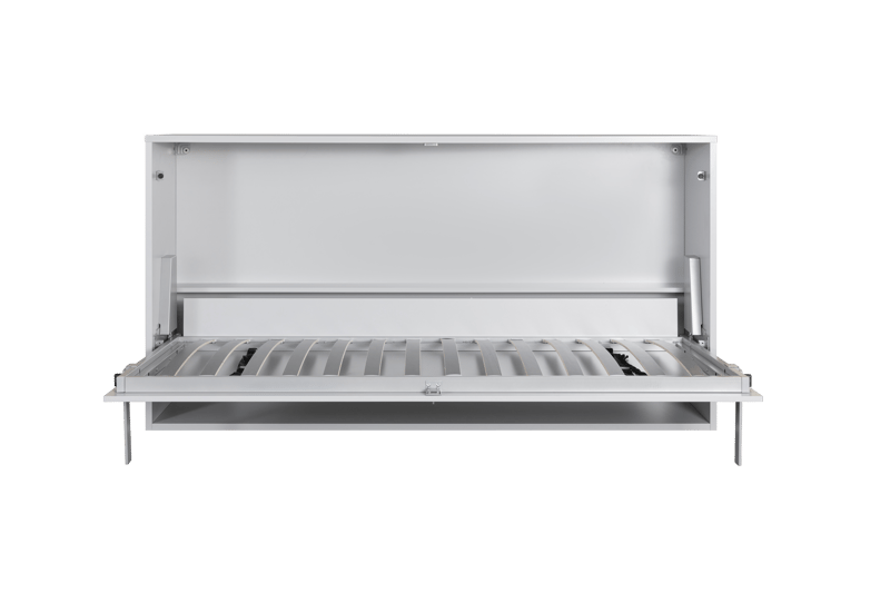 Sängskåp grå - 90x200 cm - Compact living - Grå matt - Products - Möbler - Säng - Gästsäng & extrasäng - Utdragssäng